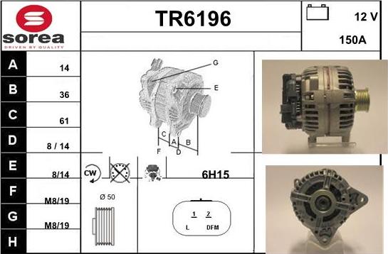 Sera TR6196 - Генератор unicars.by