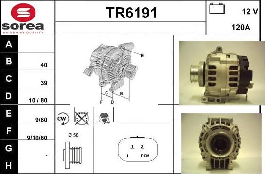 Sera TR6191 - Генератор unicars.by