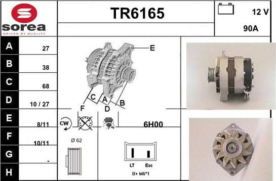 Sera TR6165 - Генератор unicars.by