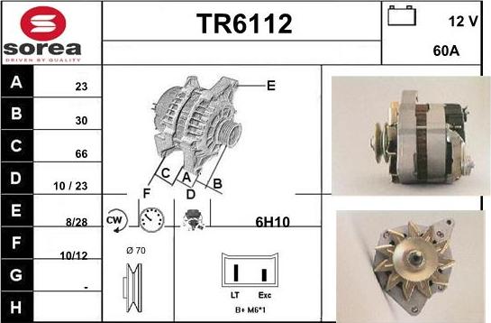 Sera TR6112 - Генератор unicars.by