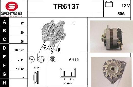 Sera TR6137 - Генератор unicars.by