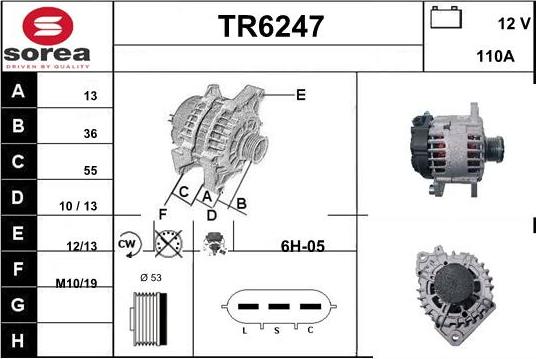 Sera TR6247 - Генератор unicars.by