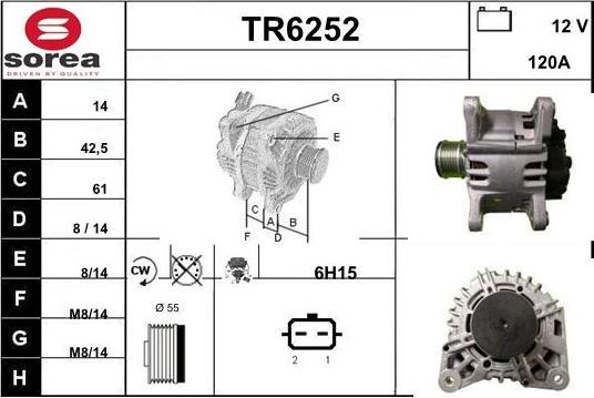 Sera TR6252 - Генератор unicars.by