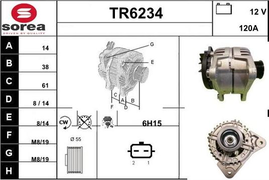 Sera TR6234 - Генератор unicars.by