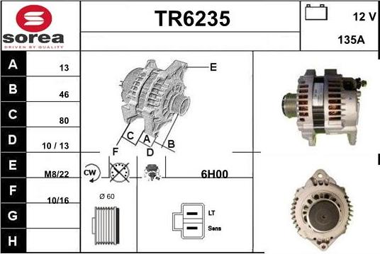 Sera TR6235 - Генератор unicars.by