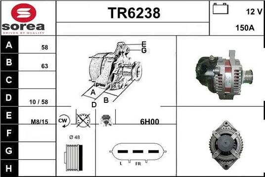 Sera TR6238 - Генератор unicars.by