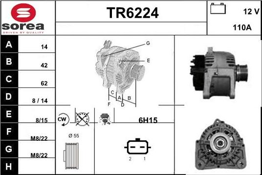 Sera TR6224 - Генератор unicars.by