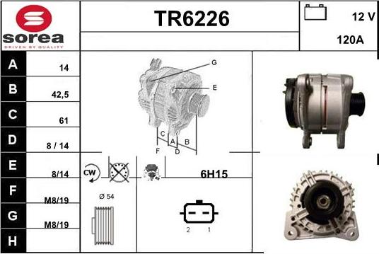 Sera TR6226 - Генератор unicars.by