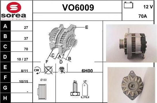 Sera VO6009 - Генератор unicars.by