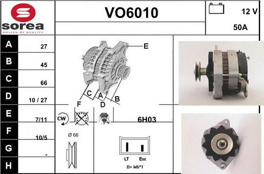 Sera VO6010 - Генератор unicars.by