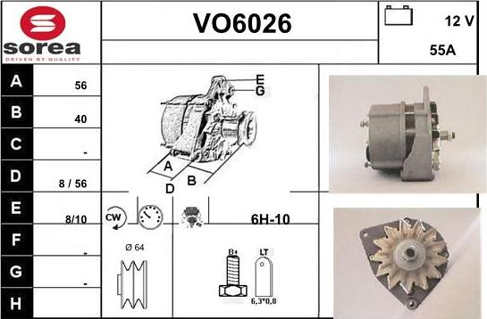 Sera VO6026 - Генератор unicars.by