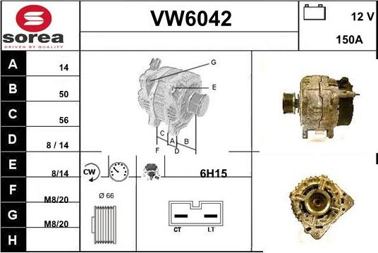 Sera VW6042 - Генератор unicars.by