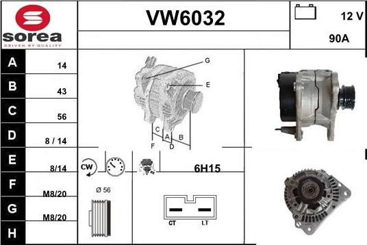 Sera VW6032 - Генератор unicars.by