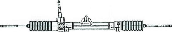 Sercore 14322 - Рулевой механизм, рейка unicars.by