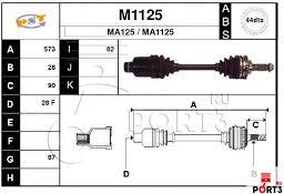 Shaftec FO143AR - Приводной вал unicars.by