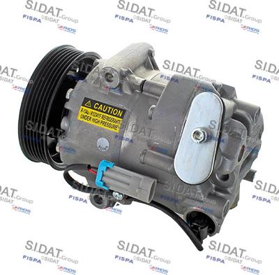 Sidat 1.4115R - Компрессор кондиционера unicars.by