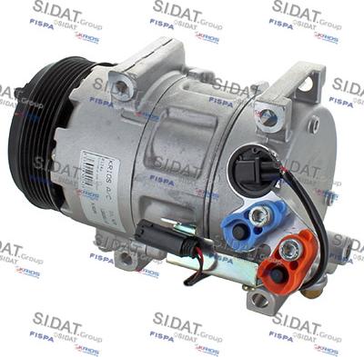 Sidat 1.5302A - Компрессор кондиционера unicars.by