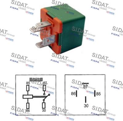 Sidat 3.233005A2 - Реле unicars.by