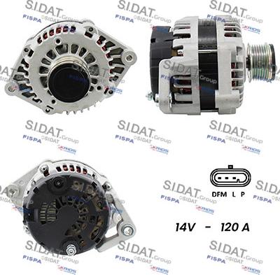 Sidat A12DR0096A2 - Генератор unicars.by