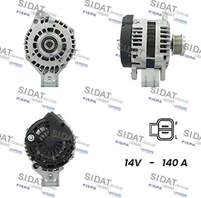 Sidat A12DR0206A2 - Генератор unicars.by