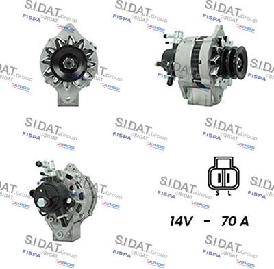 Sidat A12HT0160A2 - Генератор unicars.by