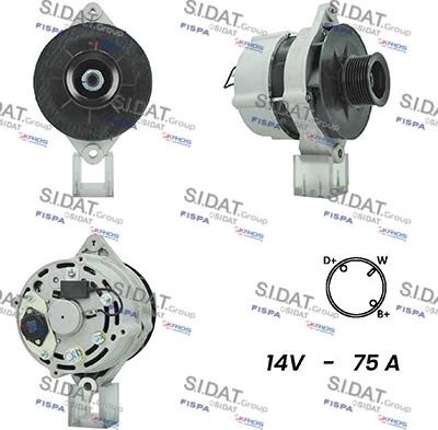 Sidat A12ML1055A2 - Генератор unicars.by