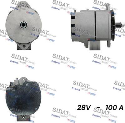 Sidat A24DR0006A2 - Генератор unicars.by