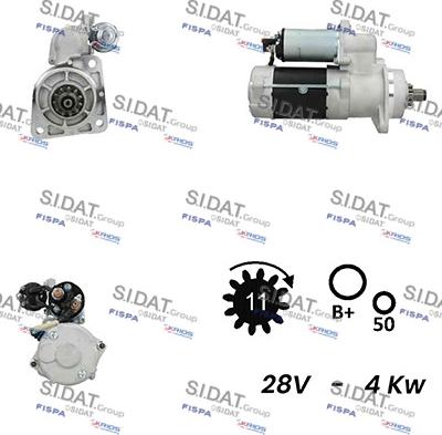 Sidat S24DR0070A2 - Стартер unicars.by