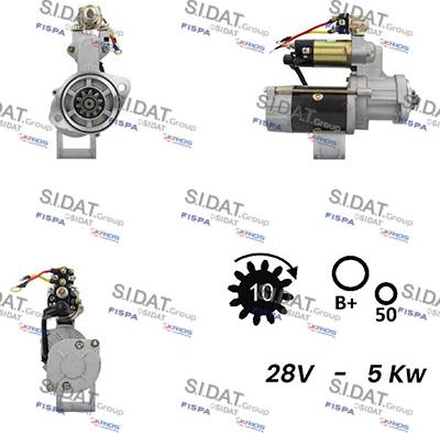 Sidat S24MH0033A2 - Стартер unicars.by