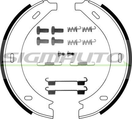 SIGMAUTO SFA305-1 - Комплект тормозов, ручник, парковка unicars.by