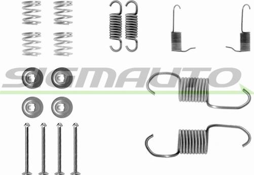 SIGMAUTO SK0696 - Комплектующие, барабанный тормозной механизм unicars.by