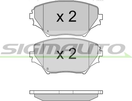 FTE 9001208 - Тормозные колодки, дисковые, комплект unicars.by