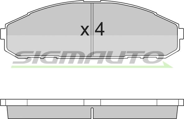 Stellox 518 000B-SX - Тормозные колодки, дисковые, комплект unicars.by