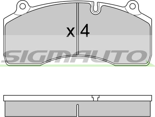 Valeo 9500075 - Тормозные колодки, дисковые, комплект unicars.by