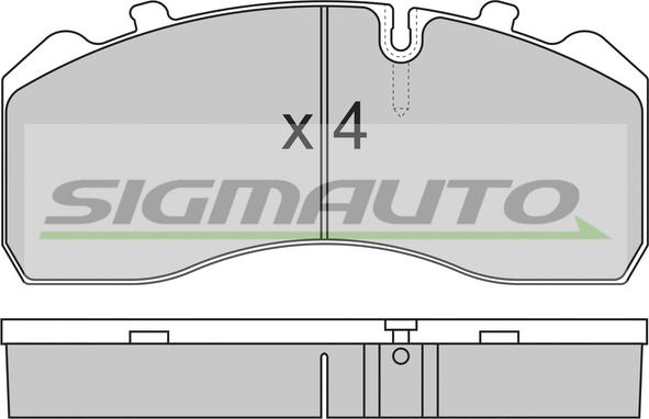 Remsa 2814.80 - Тормозные колодки, дисковые, комплект unicars.by