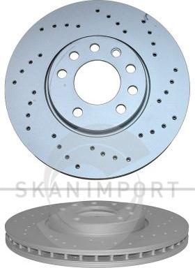 SKANIMPORT 621-497-S - Тормозной диск unicars.by