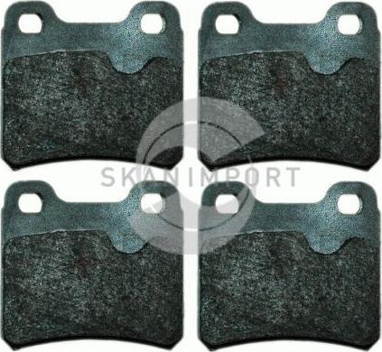 SKANIMPORT BH 7072SK - Тормозные колодки, дисковые, комплект unicars.by