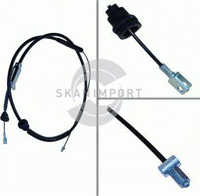 SKANIMPORT HBS 740-7 - Тросик, cтояночный тормоз unicars.by