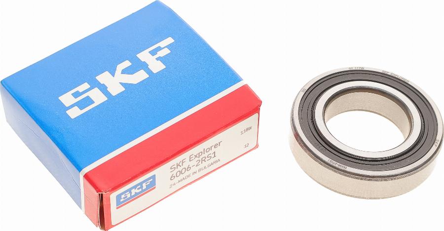 SKF 60062RS1 - Подшипник карданного вала, центральная подвеска unicars.by