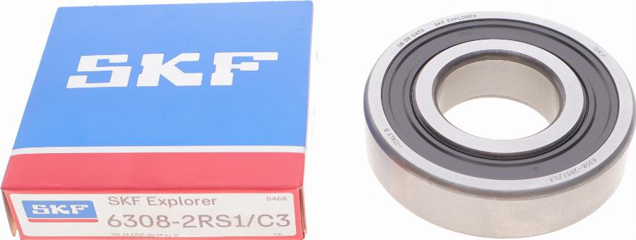 SKF 6308-2RS1/C3 - Подшипник unicars.by