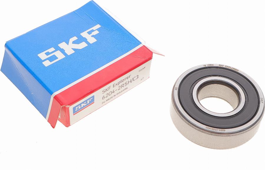 SKF 6204-2RSH/C3 - --- unicars.by