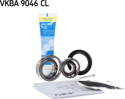 SKF VKBA 9046 CL - Комплект подшипника ступицы колеса unicars.by