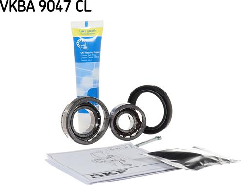 SKF VKBA 9047 CL - Комплект подшипника ступицы колеса unicars.by