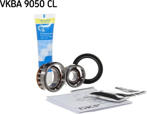 SKF VKBA 9050 CL - Комплект подшипника ступицы колеса unicars.by