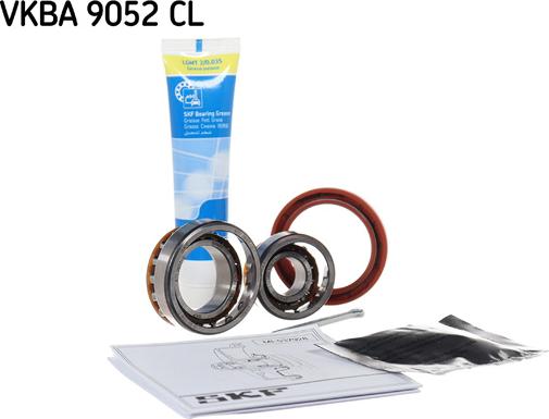 SKF VKBA 9052 CL - Комплект подшипника ступицы колеса unicars.by