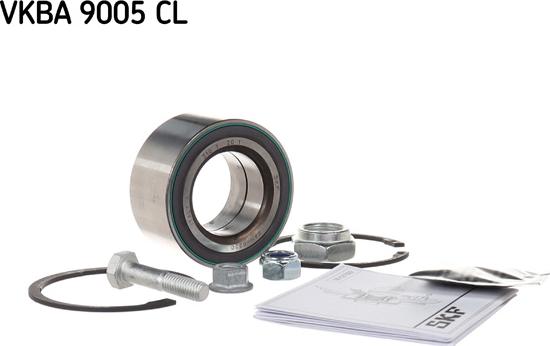 SKF VKBA 9005 CL - Комплект подшипника ступицы колеса unicars.by