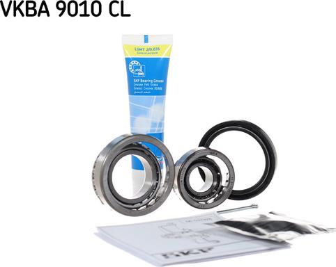 SKF VKBA 9010 CL - Комплект подшипника ступицы колеса unicars.by