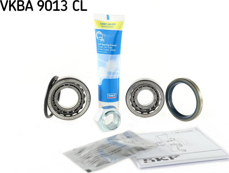 SKF VKBA 9013 CL - Комплект подшипника ступицы колеса unicars.by