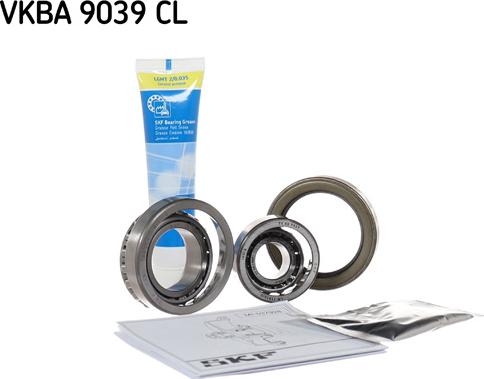 SKF VKBA 9039 CL - Комплект подшипника ступицы колеса unicars.by