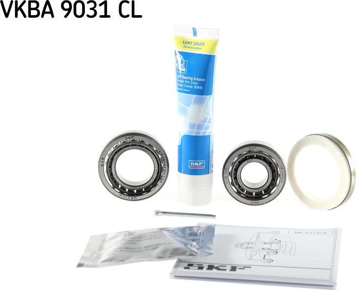 SKF VKBA 9031 CL - Комплект подшипника ступицы колеса unicars.by